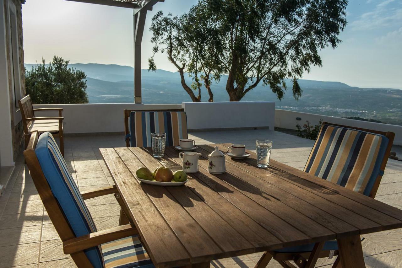 Villa Sitia Balcony View Esterno foto